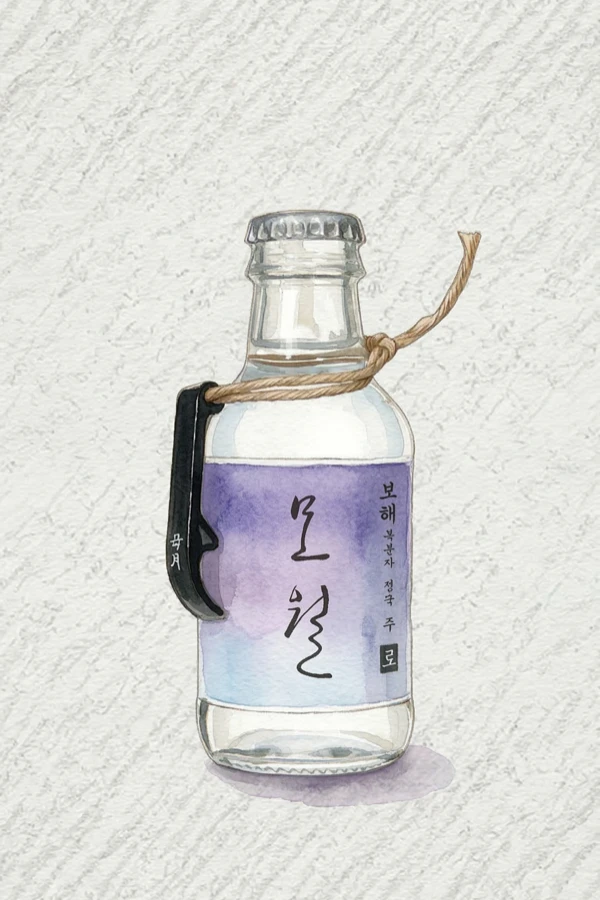 Mowolro Mini — Korean Traditional Drink, Jeonbuk, 25% ABV, 150ml. Smooth, Balanced