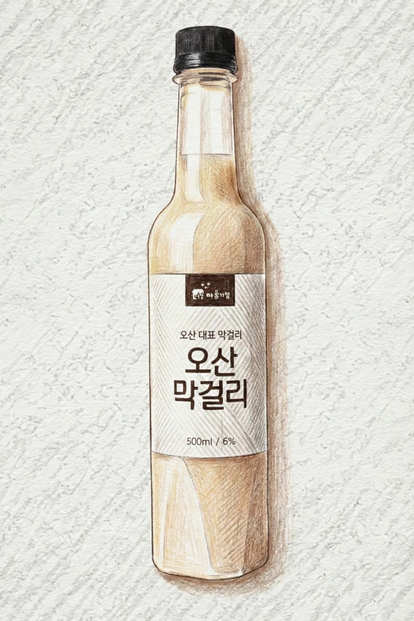 Osan Makgeolli — Makgeolli, from Gyeonggi, 6%