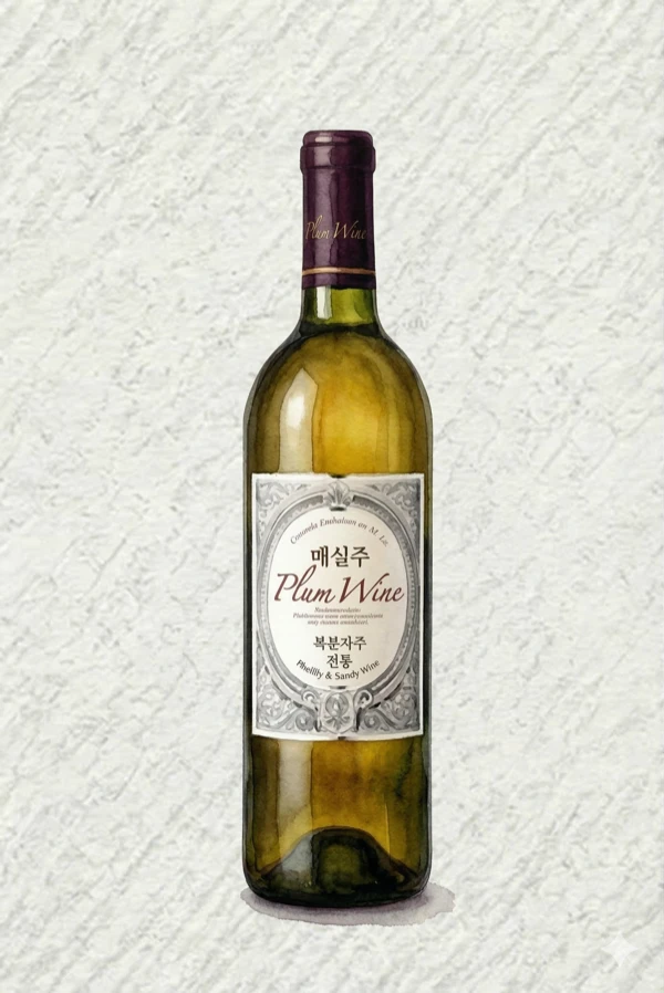 Plum Wine — Korean Fruit Wine, from Gyeongsangbuk, 12%