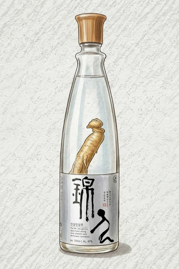 Susamdanbon 720 — Korean Cheongju, Chungcheongnam, 43% ABV, 720ml. Clean, Smooth