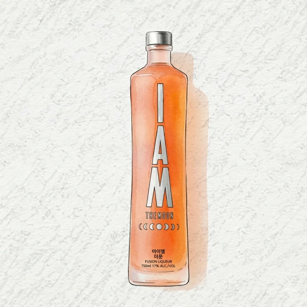 I Am the Moon - Korean Soju, Chungcheongbuk, 17% ABV, 375ml. Clean, Smooth