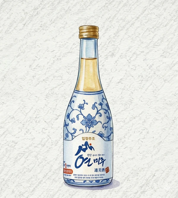 Cheonan Yeonmiju - Korean Traditional Drink, Chungcheongnam, 13% ABV, 375ml. Smooth, Balanced