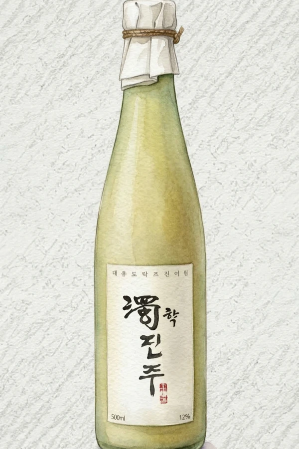 Cheongjinju - Korean Traditional Drink, Gyeonggi, 16% ABV, 375ml. Smooth, Balanced
