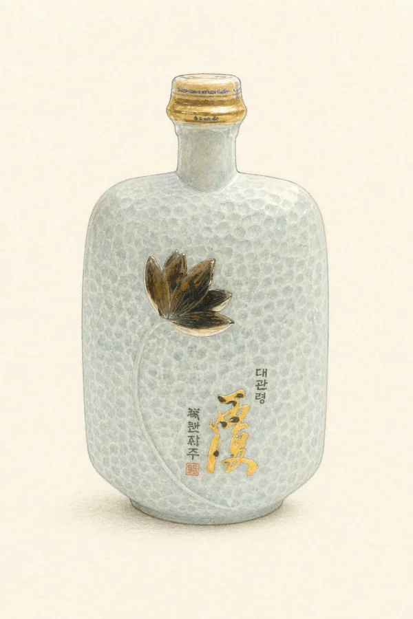 Daegwanryeong Black Raspberryju - Korean Fruit Wine, Gangwon, 16% ABV, 400ml. Fruity, Sweet