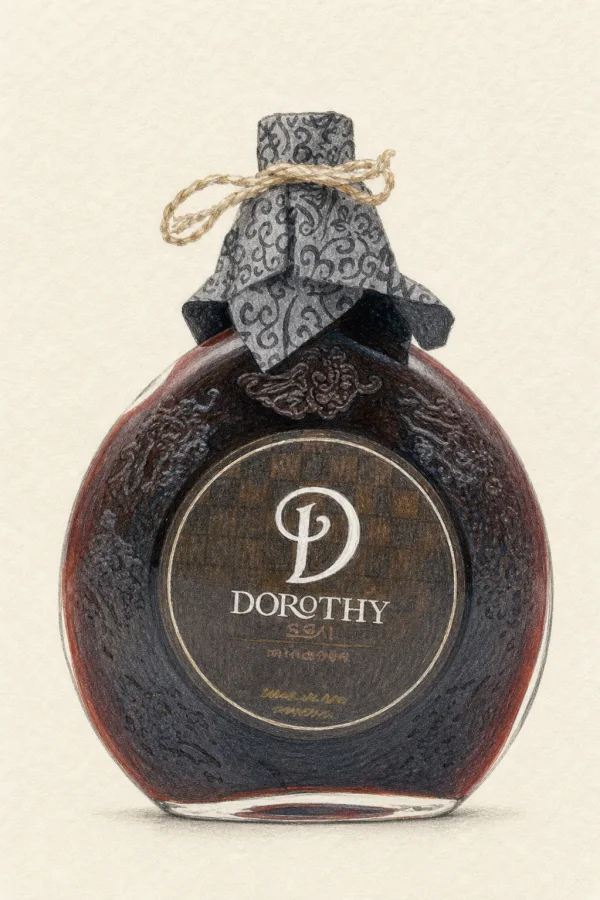 Dorosi Wild Grapeju - Korean Fruit Wine, Gyeonggi, 12% ABV, 500ml. Fruity, Sweet
