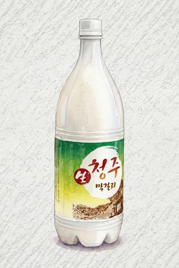 生 清州 マッコリ - マッコリ, 忠清北道（チュンブク）, 6% ABV, 750ml. パンのような, 洗練された