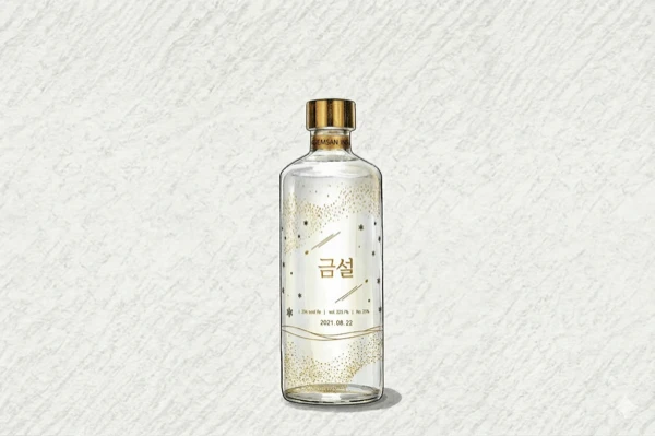 Geumseol - Korean Soju, Chungcheongnam, 35% ABV, 375ml. Clean, Smooth