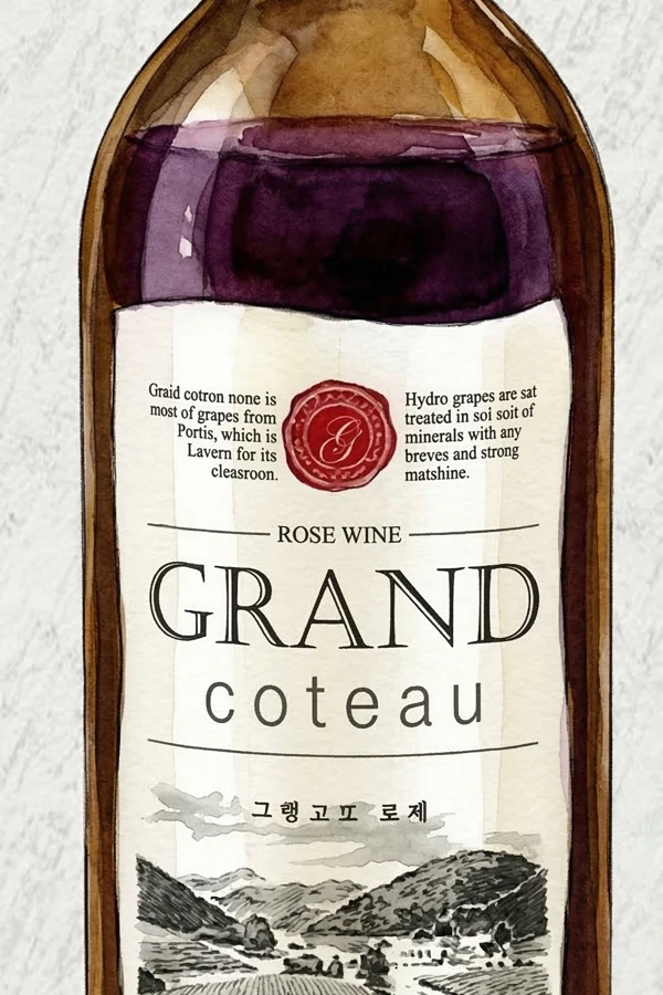 Geurangkkotto Roje Wine - Korean Fruit Wine, Gyeonggi, 12% ABV, 750ml. Fruity, Sweet