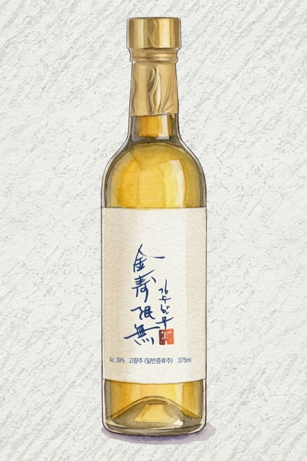 김수한무 - 기타, 충북, 39% ABV, 375ml. 부드러운, 균형잡힌