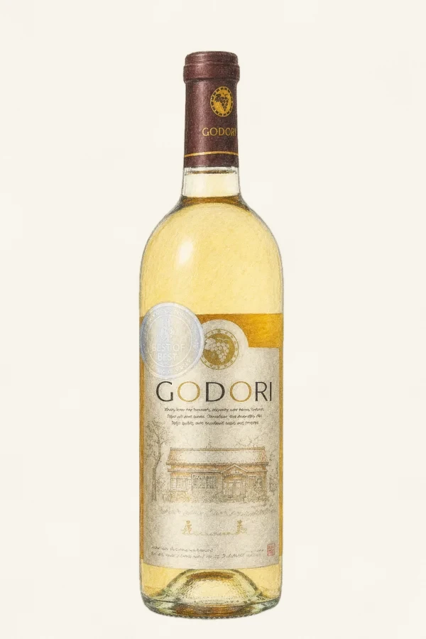 Godori Hwaiteu Wine Seuwiteu - Korean Fruit Wine, Gyeongsangbuk, 10.5% ABV, 750ml. Fruity, Sweet
