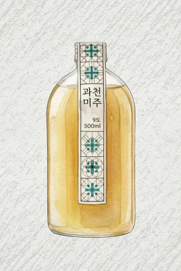 果川米酒 - その他, 京畿道（キョンギド）, 9% ABV, 500ml. まろやか, バランス良い