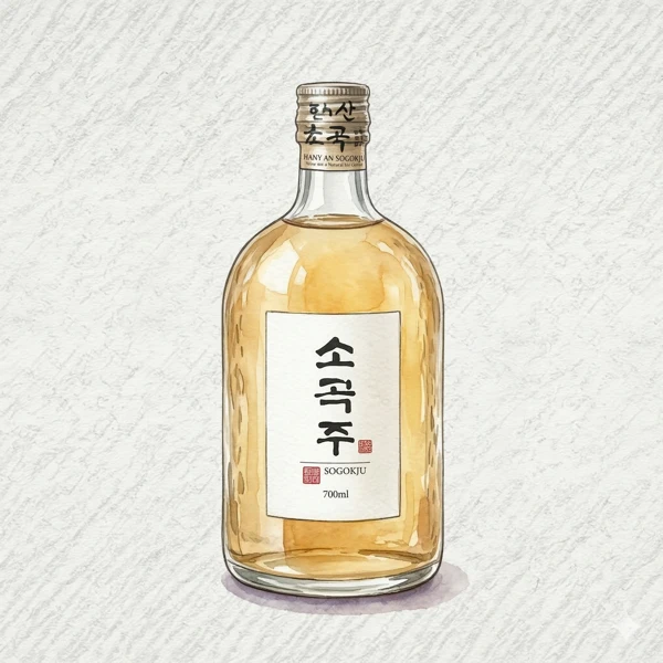 Hansan Sogokju - Korean Traditional Drink, Chungcheongnam, 18% ABV, 700ml. Smooth, Balanced