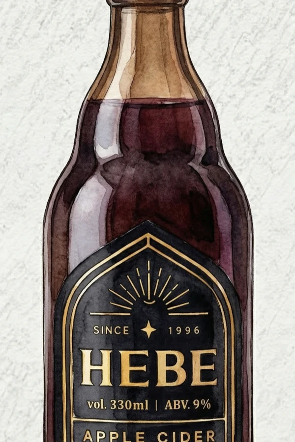 ヘベ - 果実酒, 慶尚北道（キョンブク）, 9% ABV, 330ml. フルーティ, 甘い