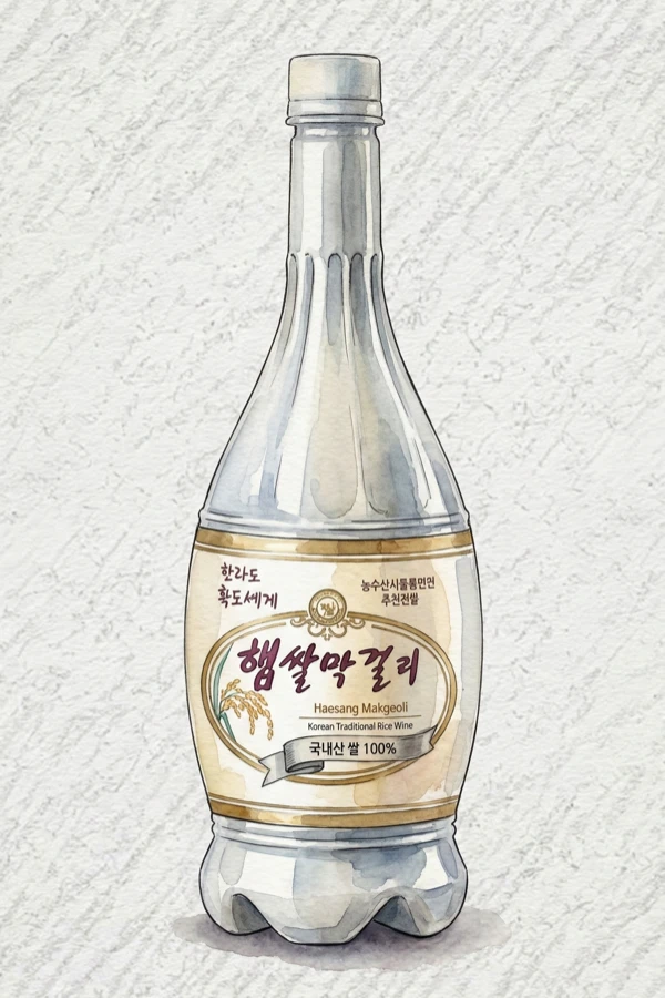 黄土ベギ 新米 マッコリ - マッコリ, 京畿道（キョンギド）, 6% ABV, 900ml. 黄土ミネラル米, つきたての餅, 濃密なクリーミーさ, 深い穀物の甘み