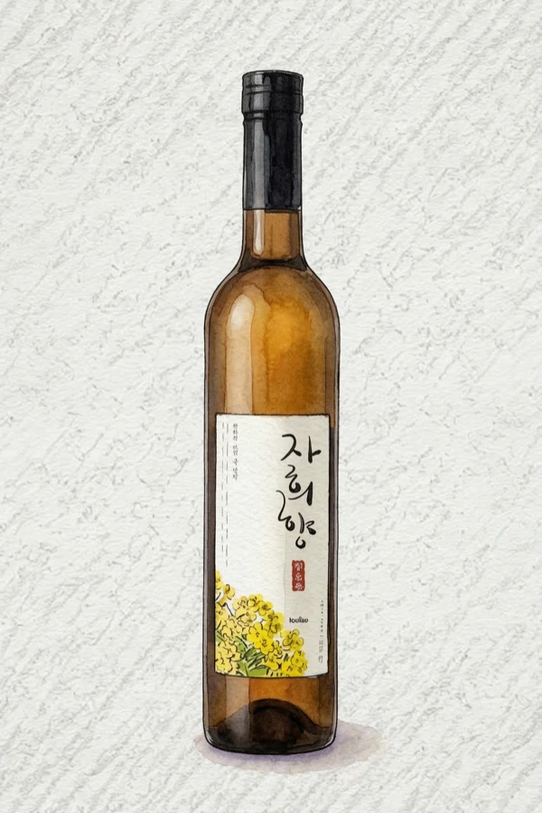 자희향 국화주 - 기타, 전남, 15% ABV, 375ml. 부드러운, 균형잡힌