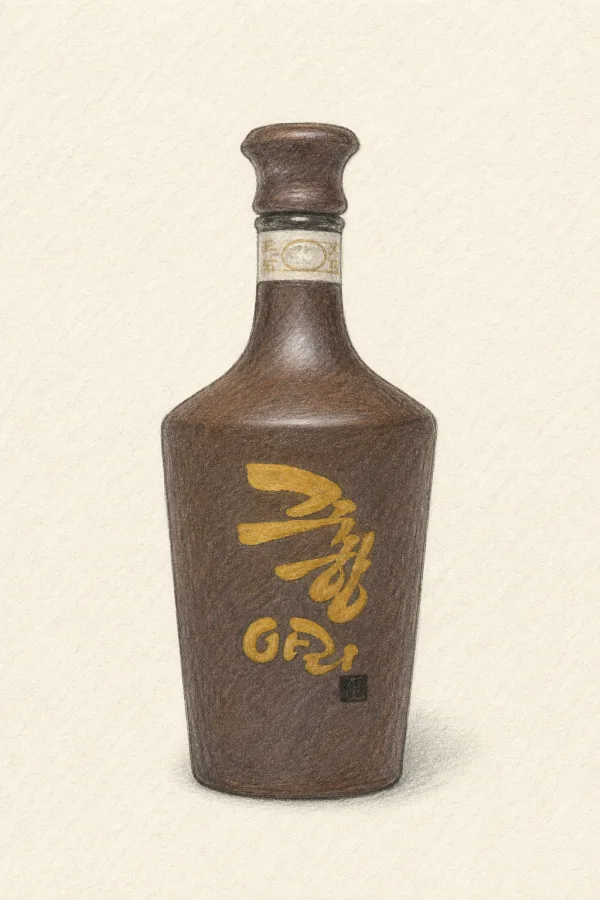 Juhyang Ara - Korean Traditional Drink, Chungcheongbuk, 55% ABV, 500ml. Smooth, Balanced