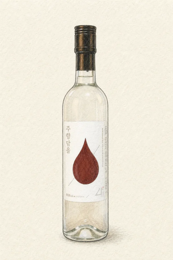 Juhyang Dameul - Korean Traditional Drink, Chungcheongbuk, 41% ABV, 500ml. Smooth, Balanced