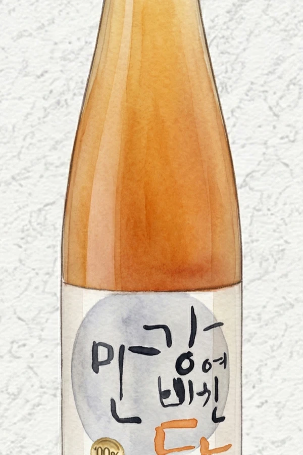 만강에 비친 달 - 기타, 강원, 10% ABV, 500ml. 구운 호박과 흑설탕, 흙내음 섞인 구운 밀향, 부드러운 가을 온기, 매끄러운 미디엄 바디, 밀싹 허브향 여운