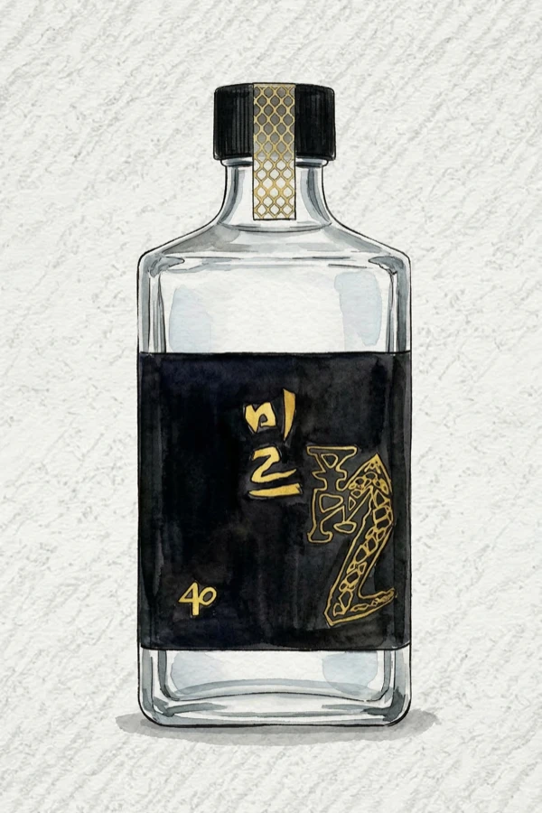 ミル - 伝統焼酎（ソジュ）, 京畿道（キョンギド）, 25% ABV, 375ml. クリーン, まろやか