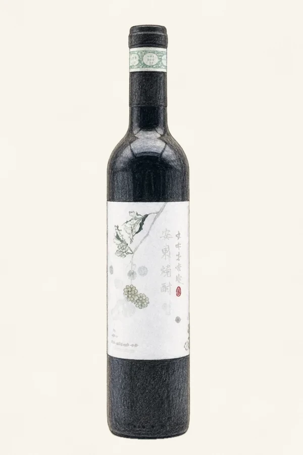 오가피와인 - 과실주, 세종, 12% ABV, 500ml. 과일향, 달콤한