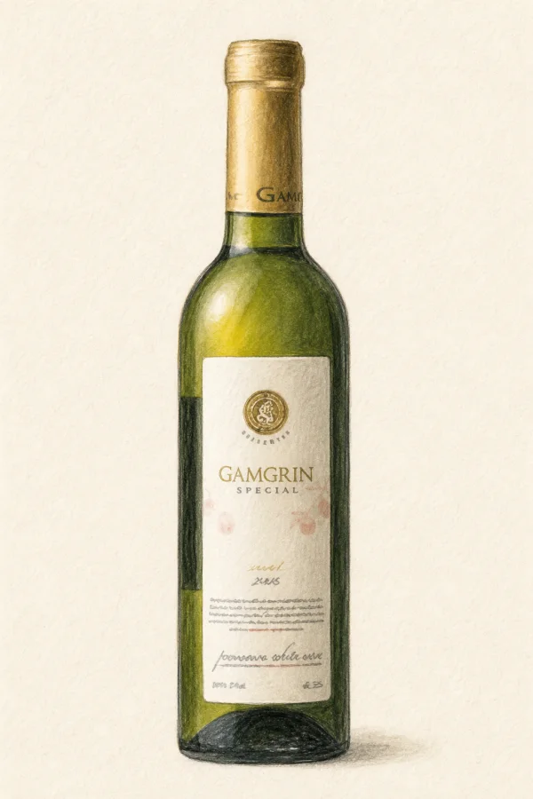 Persimmongeurin Special - Korean Fruit Wine, Gyeongsangbuk, 12% ABV, 750ml. Fruity, Sweet