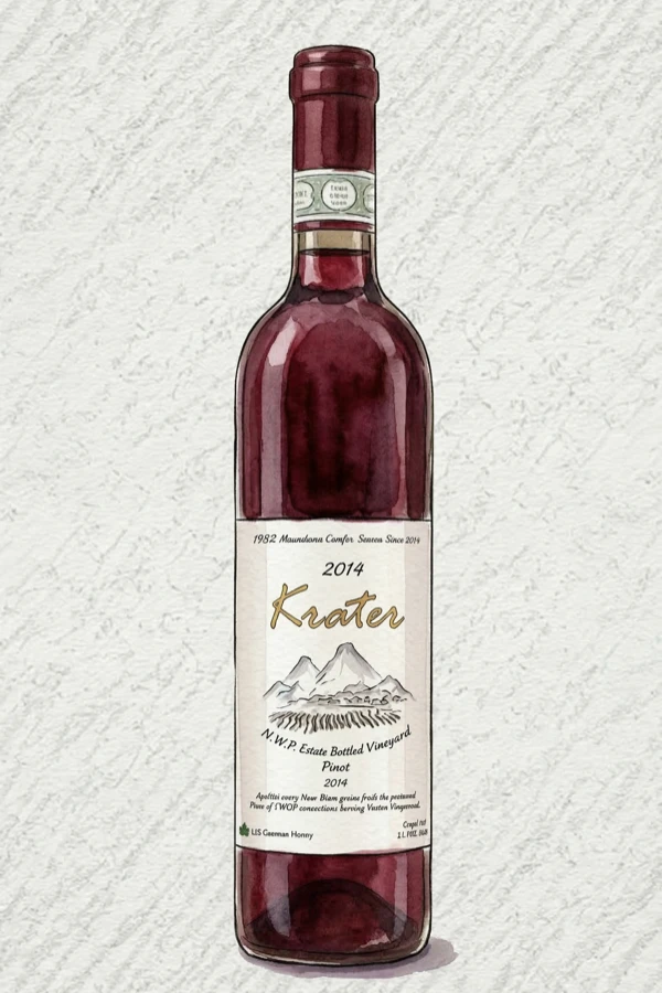 山葡萄クラテ・ロゼ - 果実酒, 慶尚北道（キョンブク）, 11.5% ABV, 375ml. フルーティ, 甘い