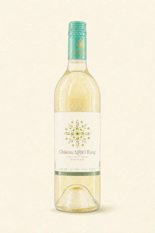 Chateau Miso Rang - Korean Fruit Wine, Chungcheongbuk, 12% ABV, 375ml. Fruity, Sweet