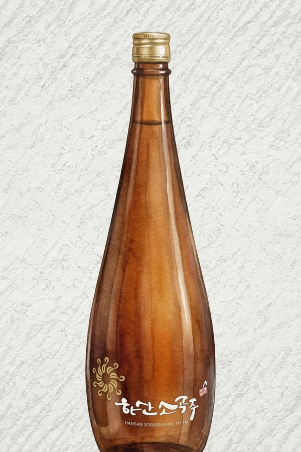 Original Sogokju - Korean Traditional Drink, Chungcheongnam, 16% ABV, 720ml. Honeyed rice sweetness, Nurungji (scorched rice crust), Glycerin-like density, Background yeast-bread