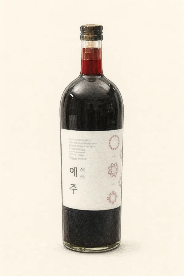 イェ酒 - 清酒（チョンジュ）, 忠清北道（チュンブク）, 15% ABV, 750ml. クリーン, まろやか